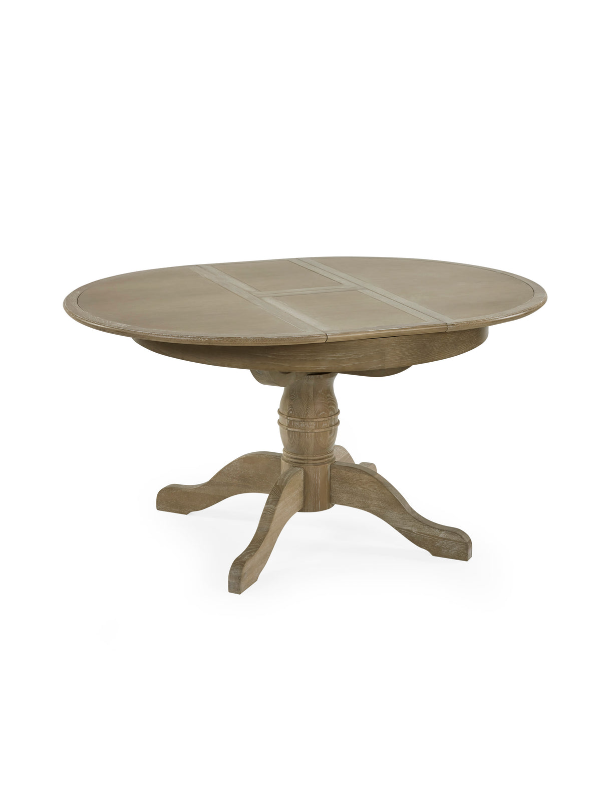 Camille French Style Round to Oval 4-6 Seater Extending Dining Table