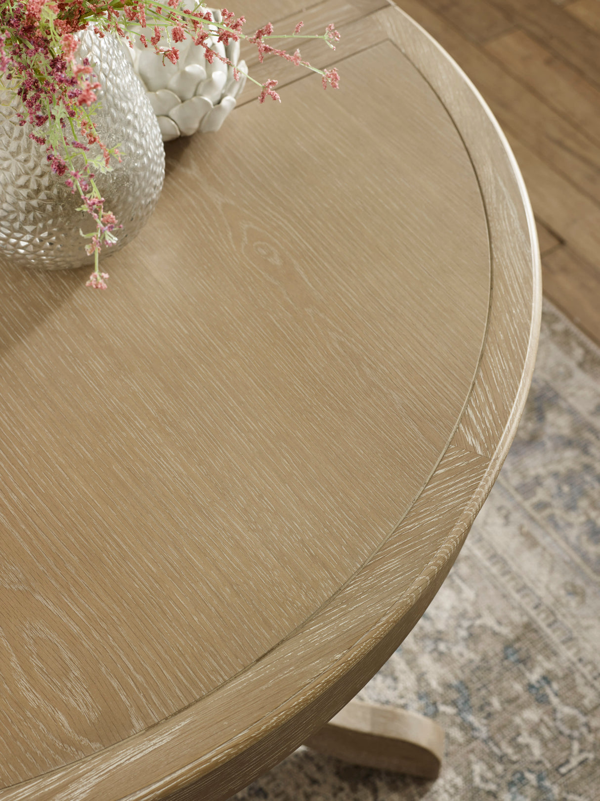 Camille French Style Round to Oval 4-6 Seater Extending Dining Table