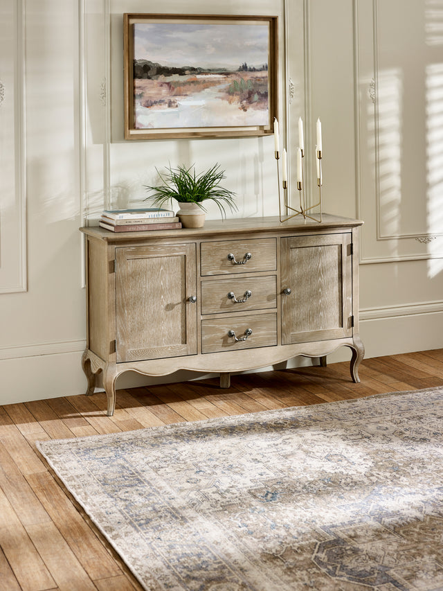 Camille French Style 2 Door 2 Drawer Sideboard