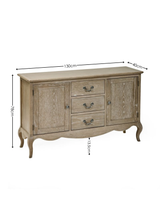 Camille French Style 2 Door 2 Drawer Sideboard