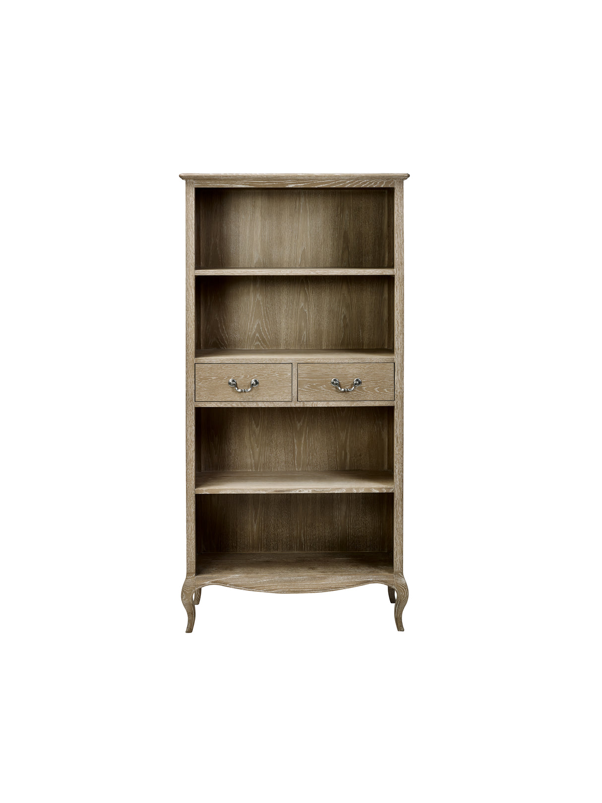 Camille French Style Tall Bookcase with Drawers