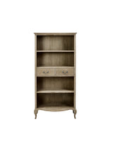 Camille French Style Tall Bookcase with Drawers