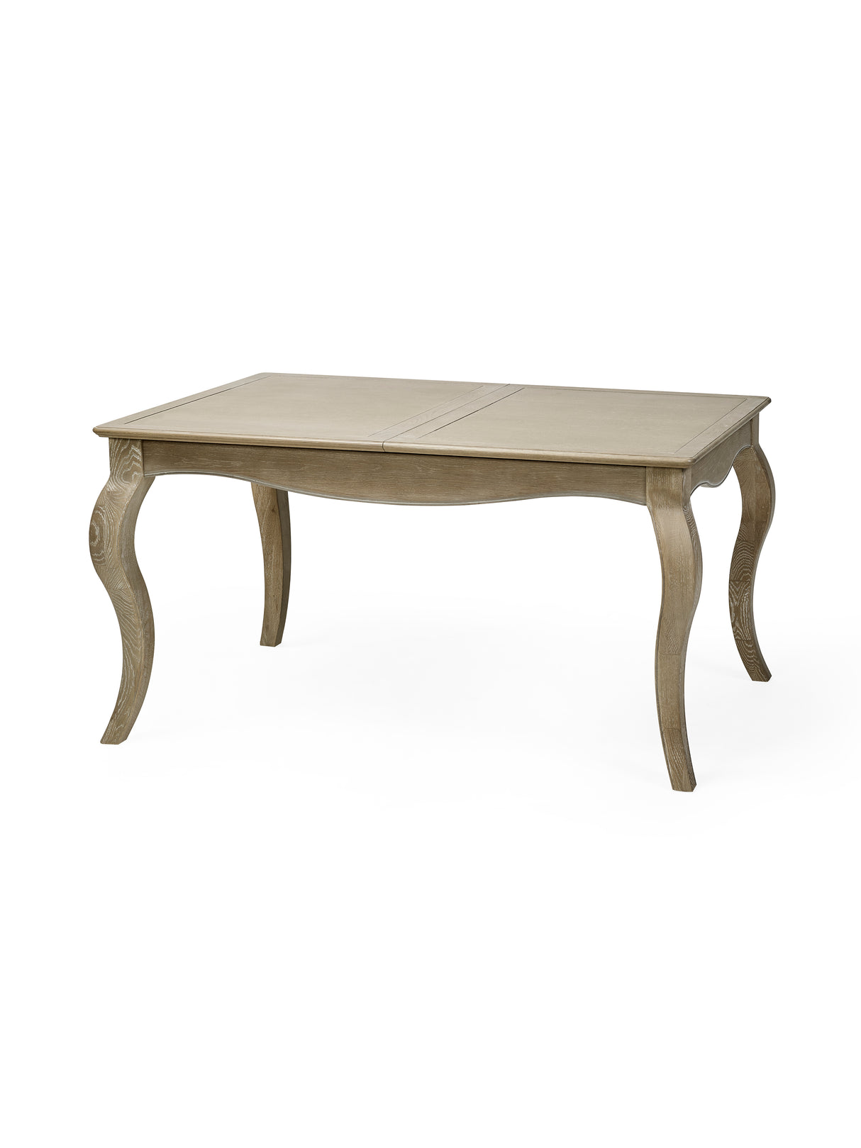 Camille French Style Rectangular 4-6 Seater Extending Dining Table