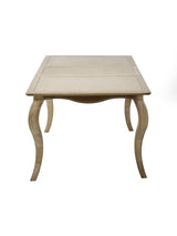 Camille French Style Rectangular 4-6 Seater Extending Dining Table