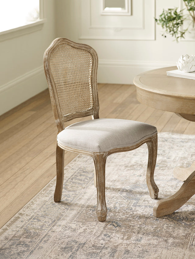 Camille French Style Rattan Dining Chair (Set of 2)