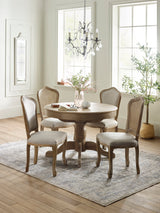 Camille French Style Upholstered Dining Chair (Set of 2)