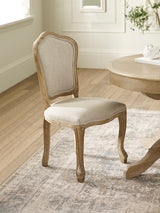 Camille French Style Upholstered Dining Chair (Set of 2)