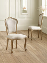 Camille French Style Upholstered Dining Chair (Set of 2)