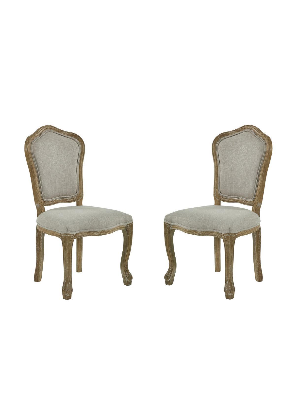 Camille French Style Upholstered Dining Chair (Set of 2)