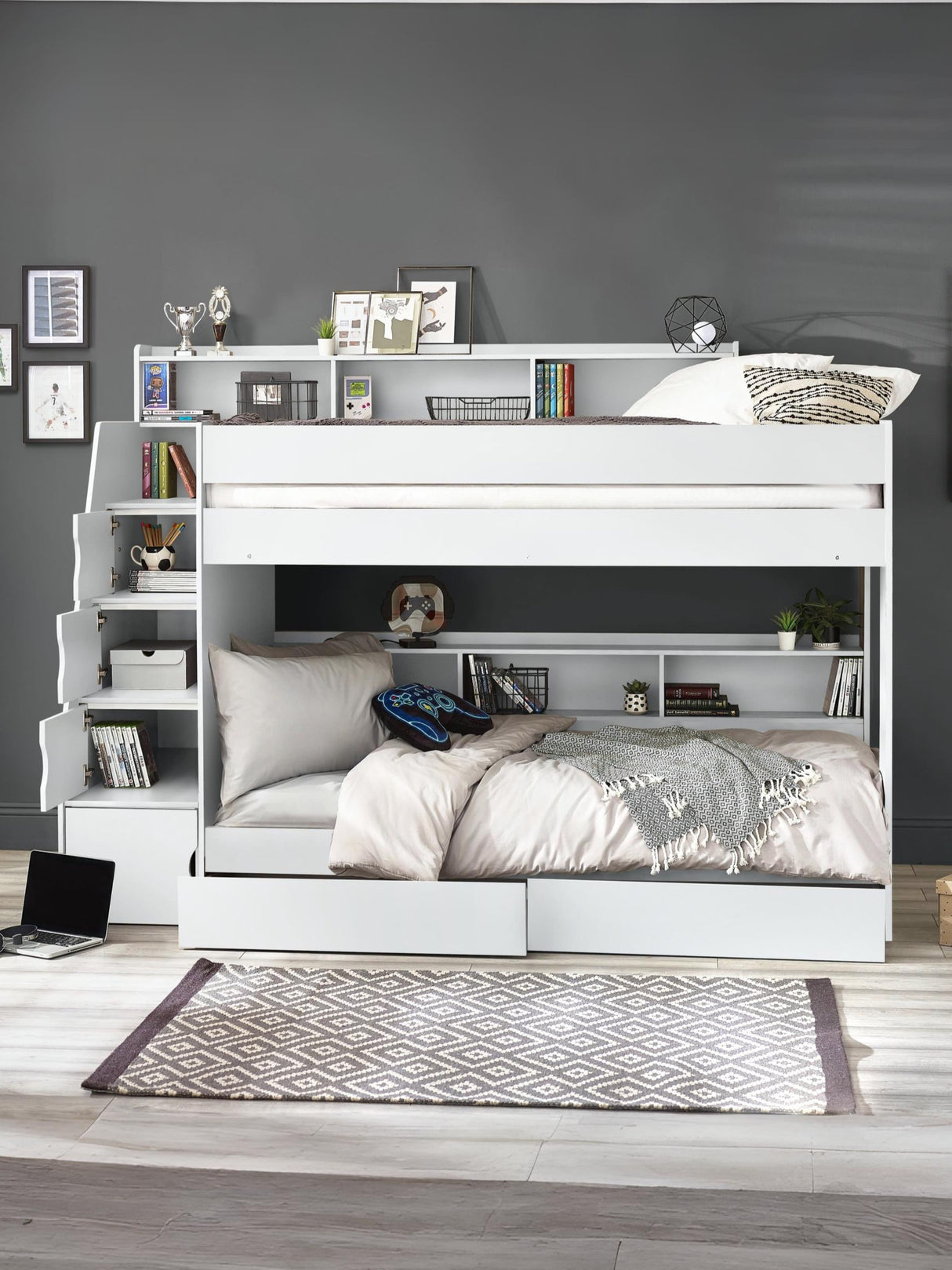 Camelot Bunk Bed with Stairs