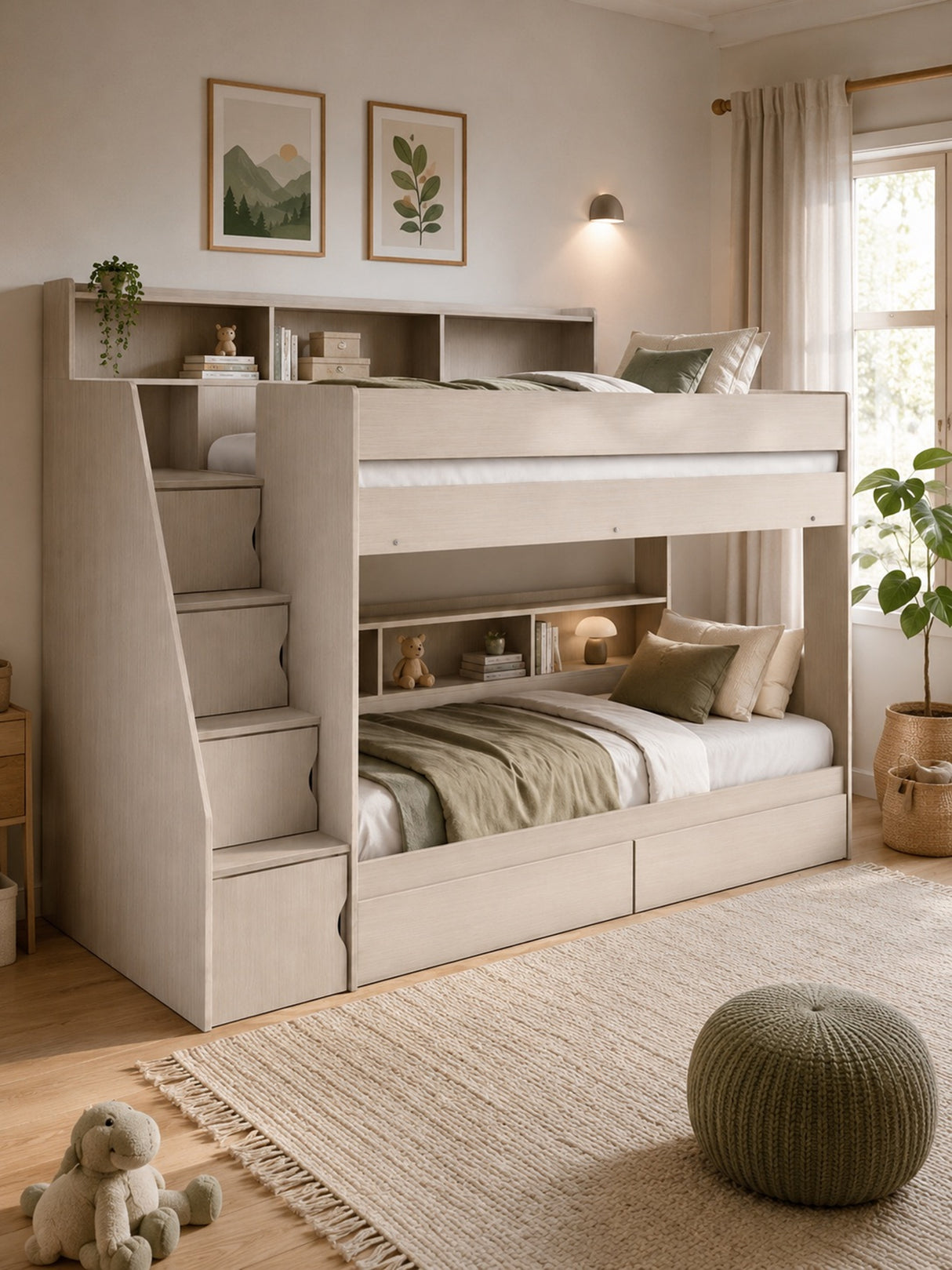 Camelot Bunk Bed with Stairs