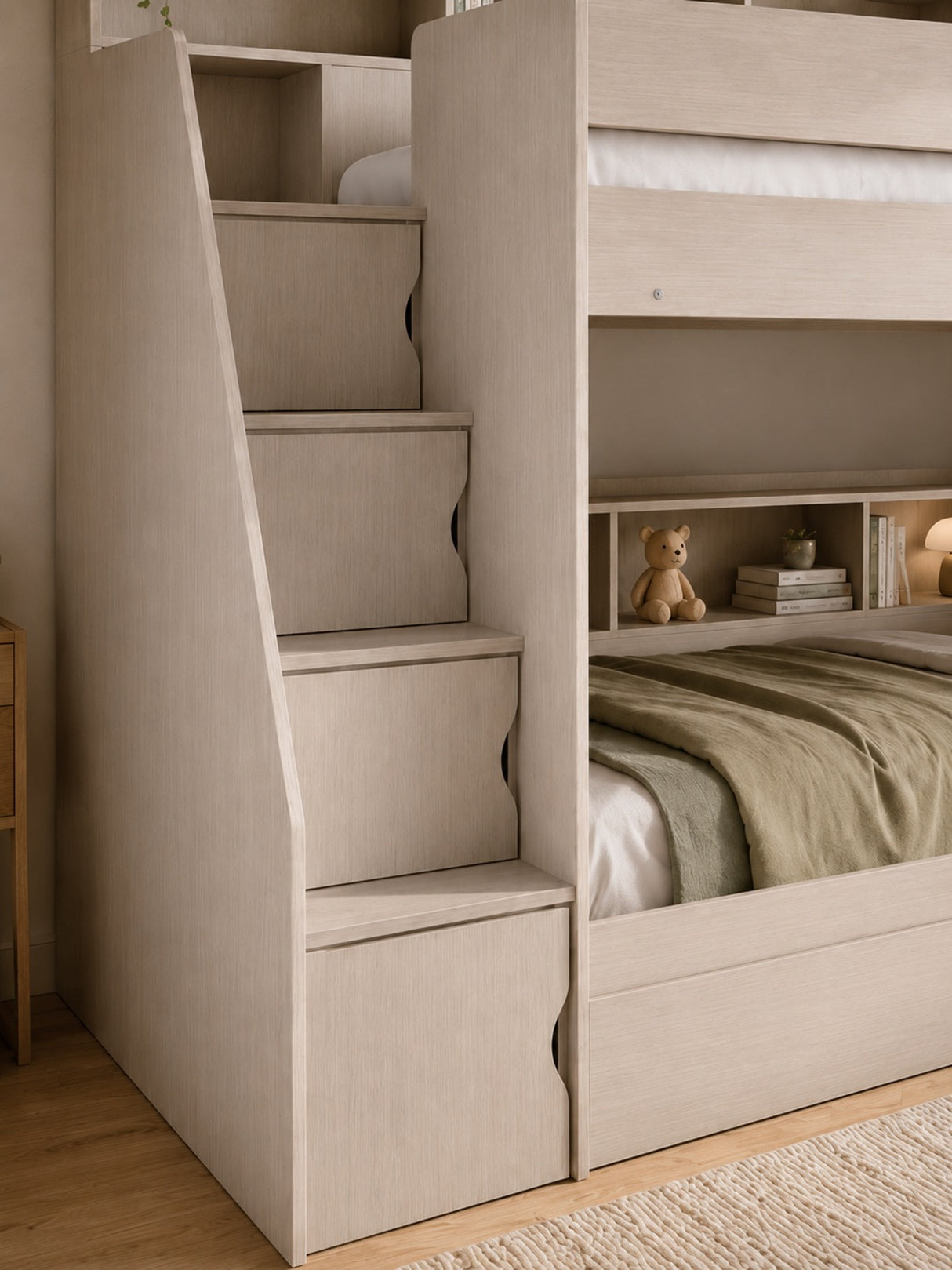Camelot Bunk Bed with Stairs