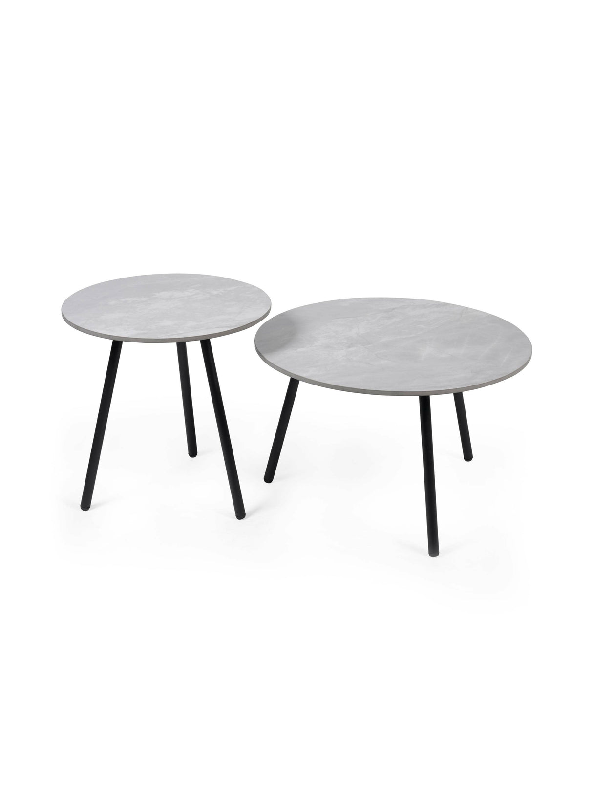 Casper Round Side Tables (Set of 2)