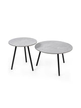 Casper Round Side Tables (Set of 2)