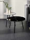 Casper Round Side Tables (Set of 2)