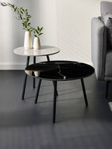 Casper Round Side Tables (Set of 2)