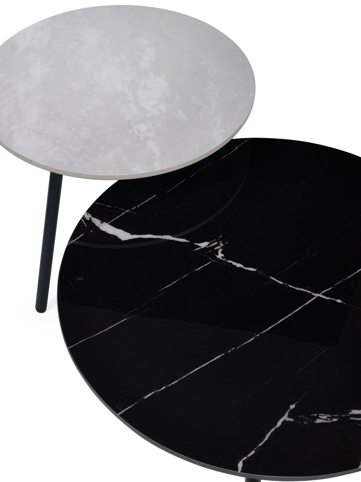 Casper Round Side Tables (Set of 2)
