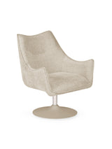 Caspian Upholstered Swivel Lounge Chair