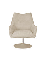 Caspian Upholstered Swivel Lounge Chair