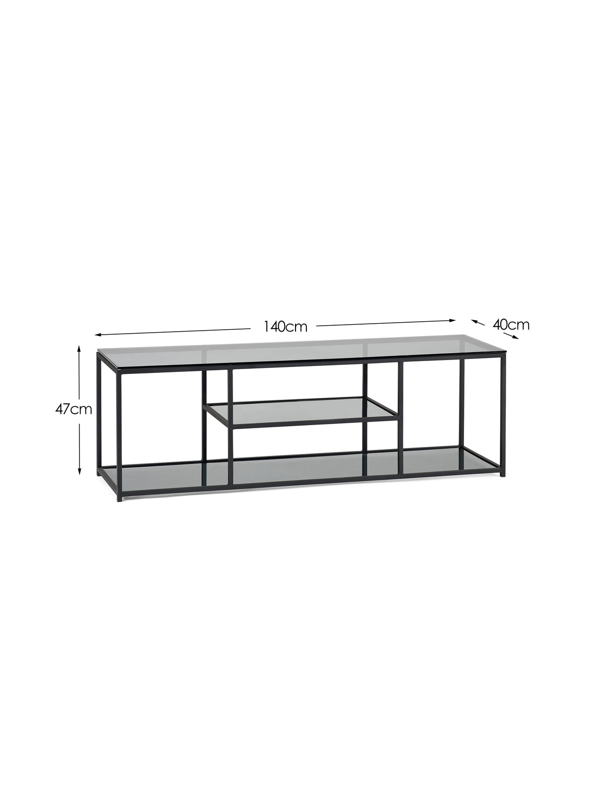 Chicago Glass TV Stand