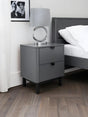 Chloe 2 Drawer Bedside Table