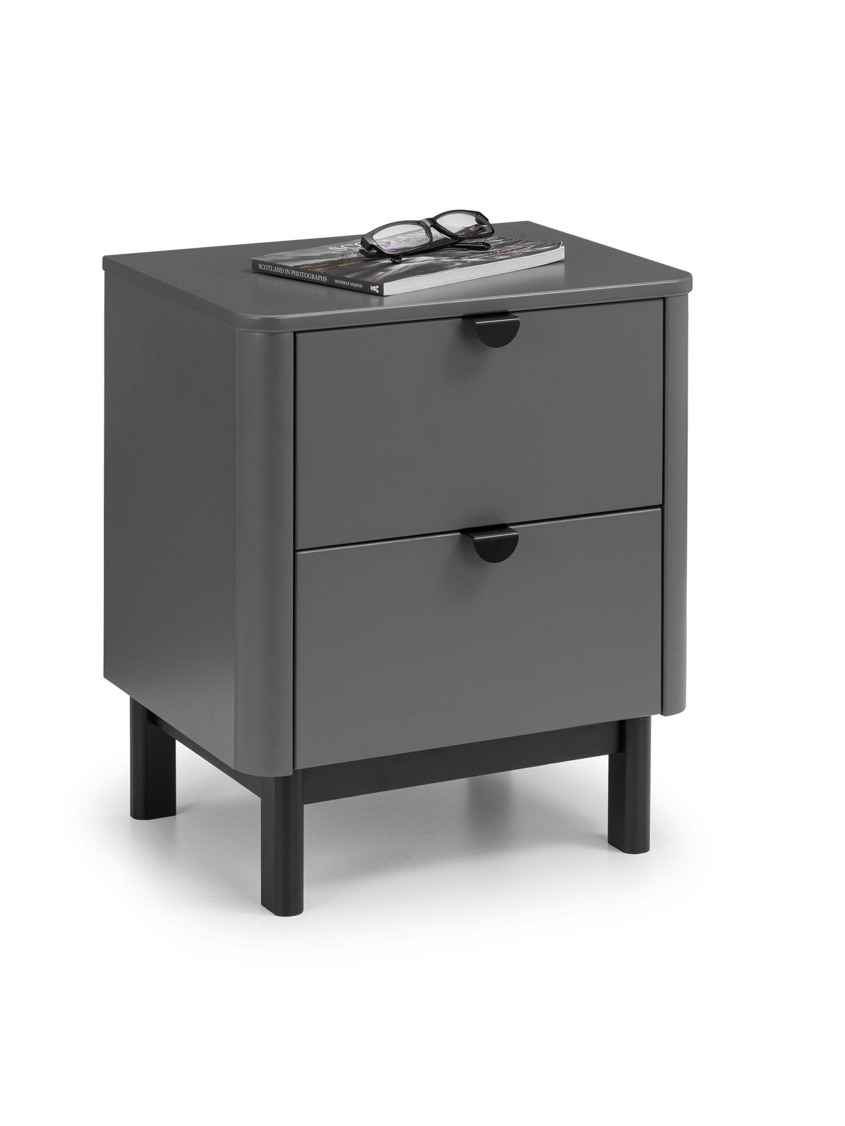 Chloe 2 Drawer Bedside Table