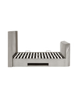 Clara Upholstered TV Ottoman Storage Bed