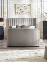 Clara Upholstered TV Ottoman Storage Bed