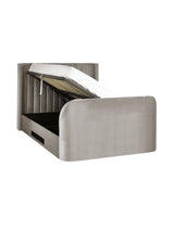 Clara Upholstered TV Ottoman Storage Bed