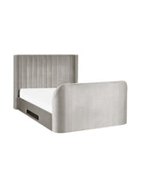 Clara Upholstered TV Ottoman Storage Bed