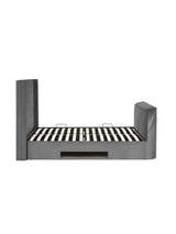 Clara Upholstered TV Ottoman Storage Bed