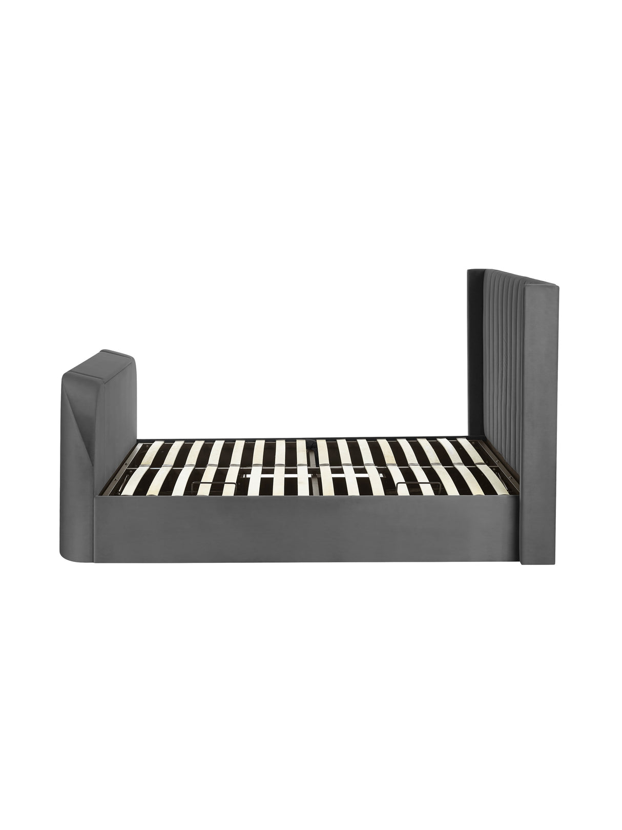 Clara Upholstered TV Ottoman Storage Bed