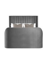 Clara Upholstered TV Ottoman Storage Bed