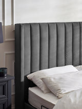 Clara Upholstered TV Ottoman Storage Bed