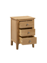 Cotswold 3 Drawer Bedside Table