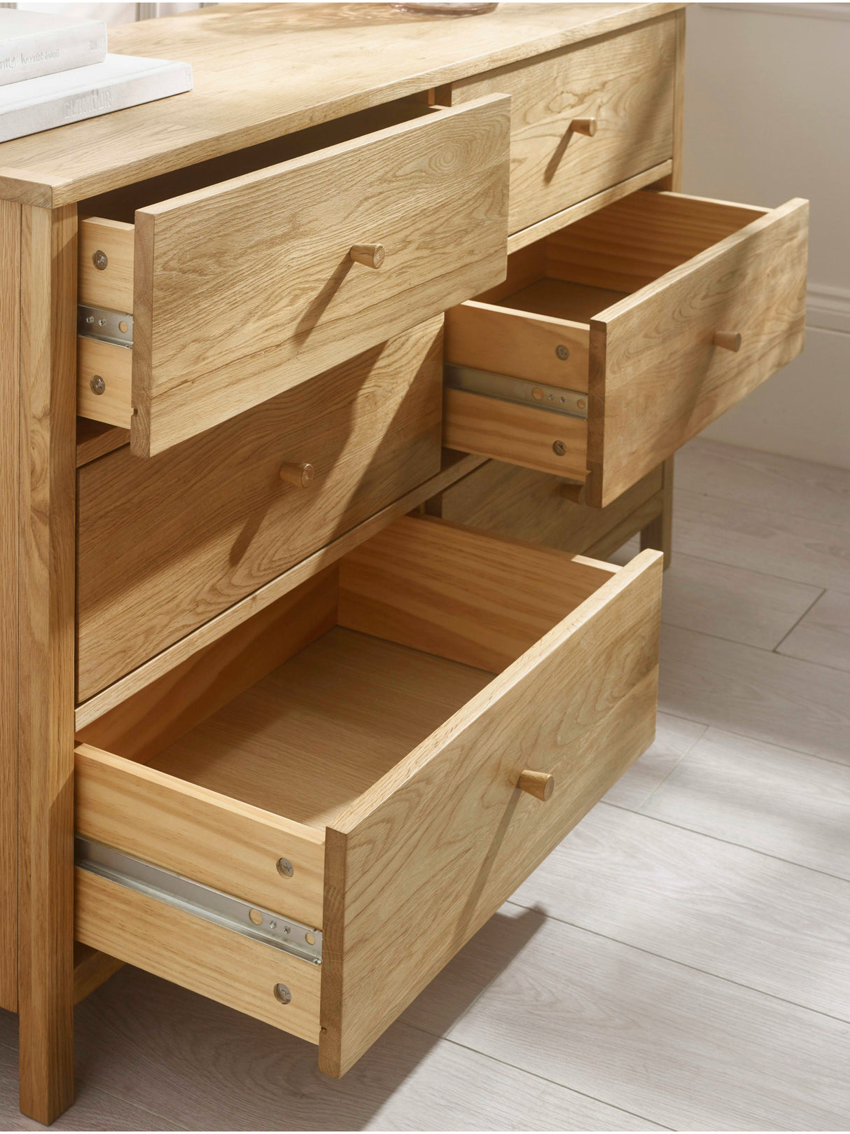 Coxmoor 6 Drawer Wide Chest