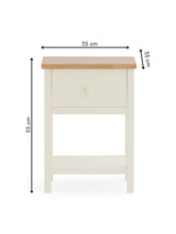 Coxmoor 1 Drawer Bedside Table