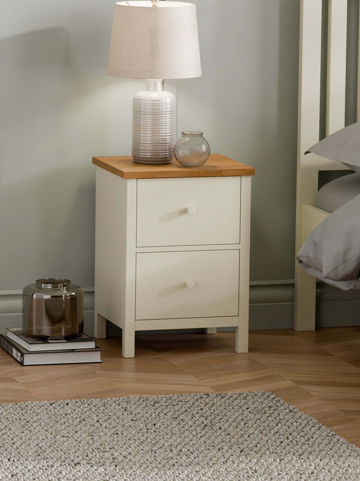 Coxmoor 2 Drawer Bedside