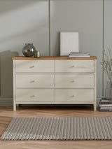 Coxmoor 6 Drawer Wide Chest