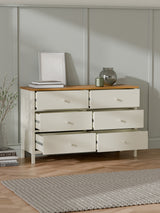 Coxmoor 6 Drawer Wide Chest