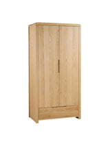 Curve 2 Door 1 Drawer Wardrobe