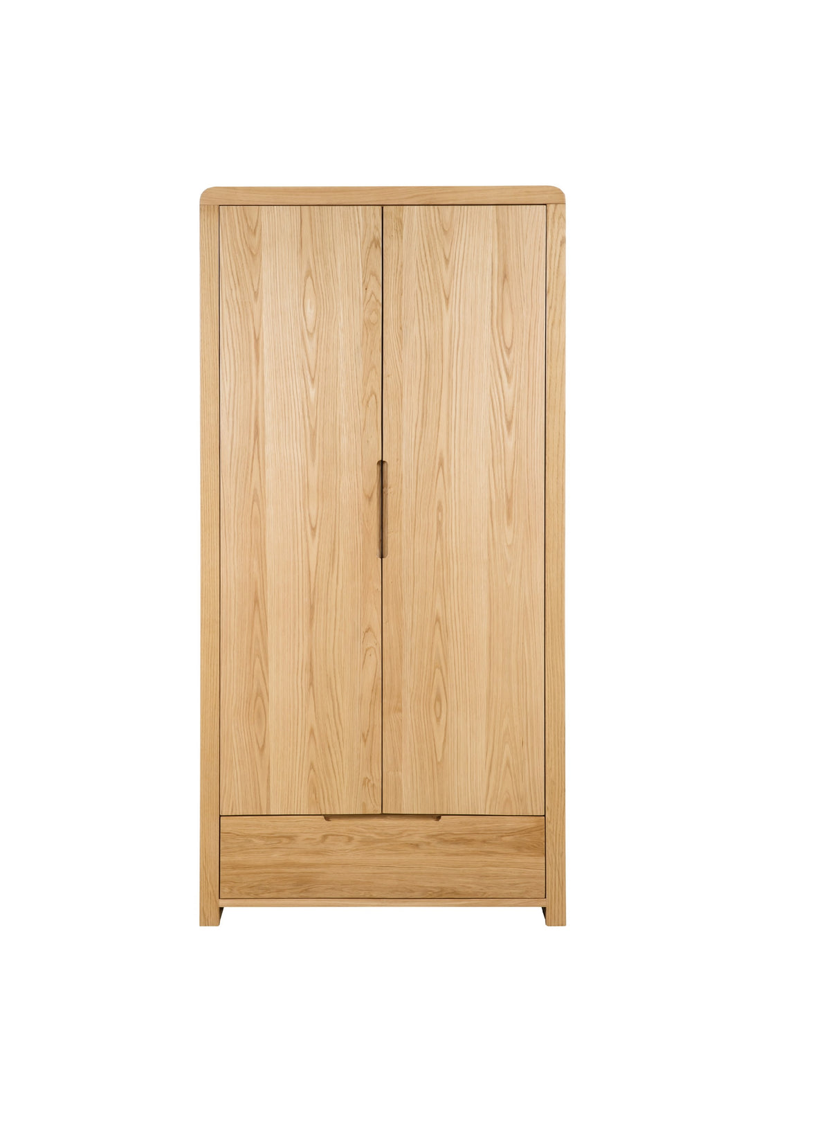 Curve 2 Door 1 Drawer Wardrobe