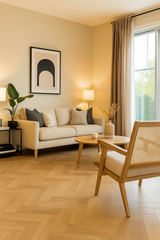 French Oak Herringbone Design Laminate