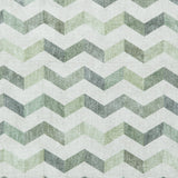 Coral H1059 Green Modern Washable Rug