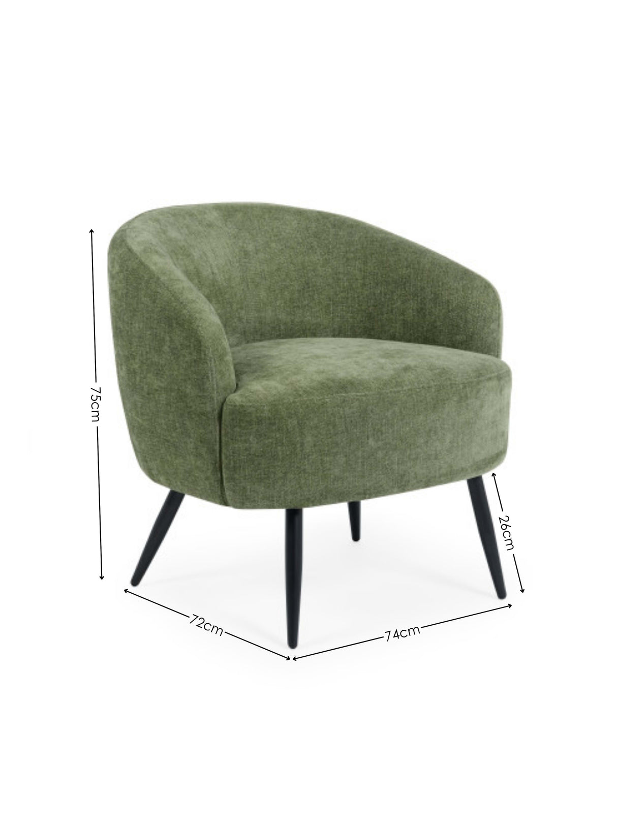 Dahlia Upholstered Accent Chair