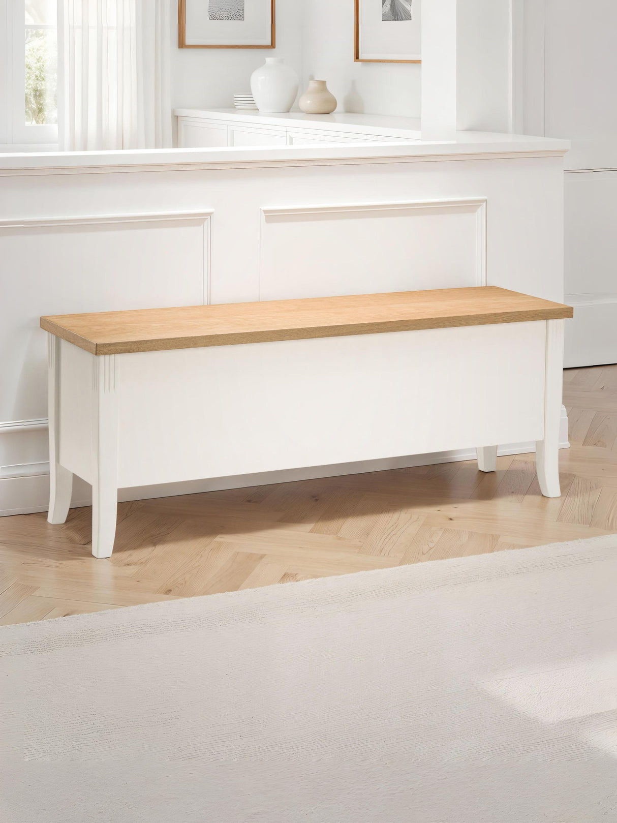 Davenport Ottoman Storage Bench