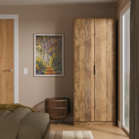 Diego Tall Plain Wardrobe