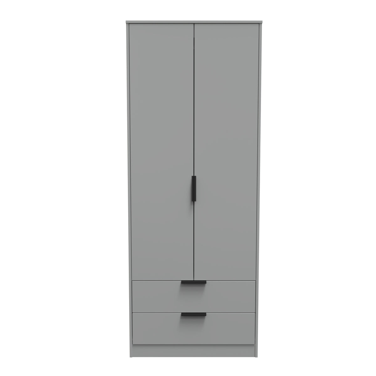 Diego Tall 2 Drawer Wardrobe