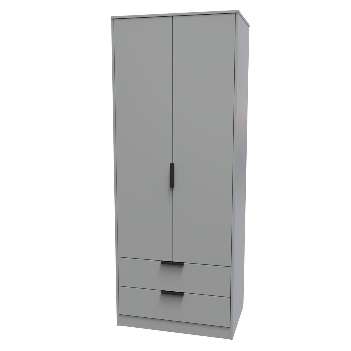 Diego Tall 2 Drawer Wardrobe