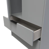 Diego Tall 2 Drawer Wardrobe